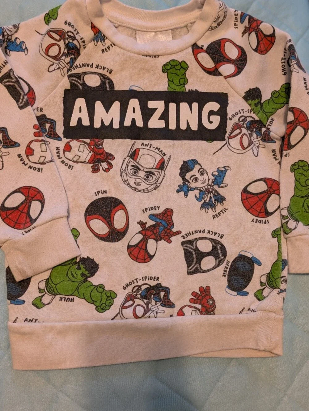 Marvel Amazing Spider-Man And Friends Pullover Superhero Sweatshirt Toddler